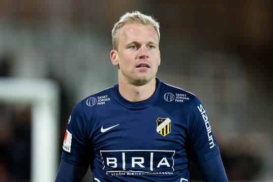 Häckens målvakt Peter Abrahamsson