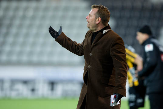 Häckens tränare Mikael Stahre