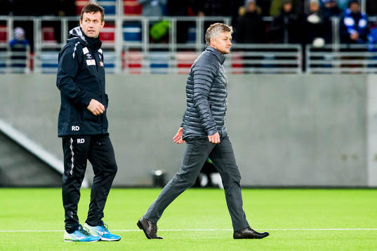 Ronny Deila, head coach of Vålerenga and Ole Gunnar