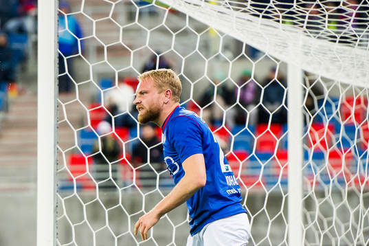 Henrik Kjelsrud Johansen of Vålerenga looks dejected