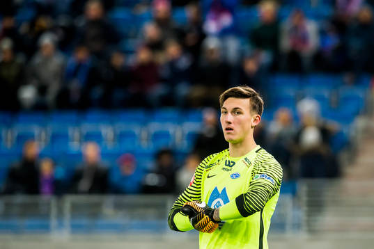 Goalkeeper Andreas Christopher Linde of Molde