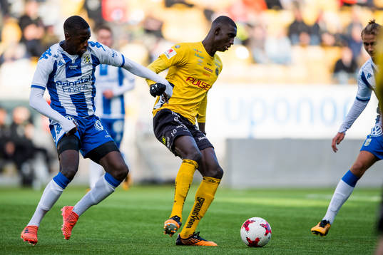 IFK Göteborgs Adil Titi och Elfsborgs Marokhy Ndione