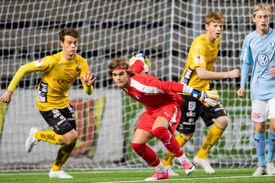 Malmö FF’s målvakt Måns Ingvarson