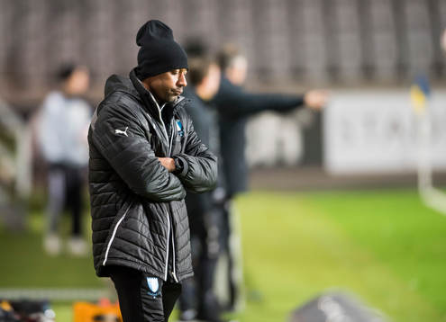 Malmö FF’s tränare Jeffrey Aubynn