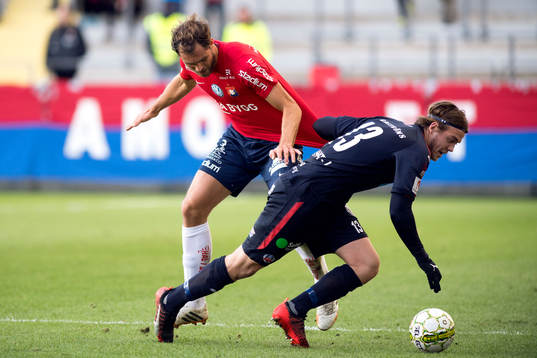 Örgrytes Johan Elmander och Helsingborgs Alexander