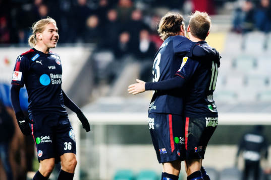 Helsingborgs Charlie Weberg och Alexander
