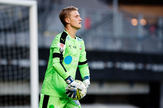 Helsingborgs målvakt Pär Hansson