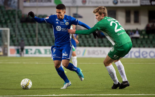Sundsvalls Jonathan Morsay och Hammarbys Marcus Degerlund