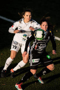 Piteås Josefin Johansson och Rosengårds Iva Landeka