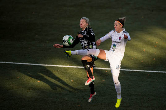 Piteås Lotta Ökvist och Rosengårds Sanne Troelsgaard