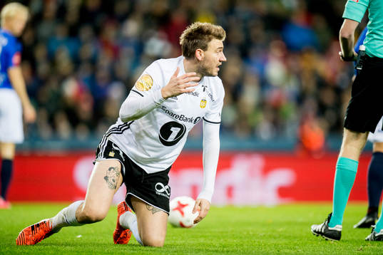 Nicklas Bendtner of Rosenborg