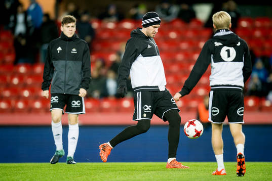 Nicklas Bendtner of Rosenborg
