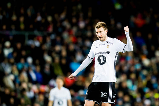 Nicklas Bendtner of Rosenborg