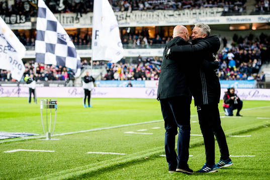 Toni Ordinas, head coach of Stabæk, and Kåre
