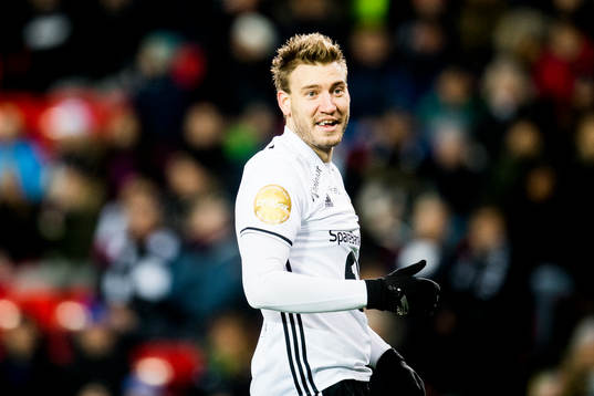 Nicklas Bendtner of Rosenborg