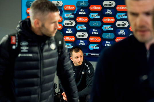 Kjetil Wæhler, Even Hovland and Eirik Bakke, head coach of