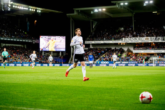 Nicklas Bendtner of Rosenborg