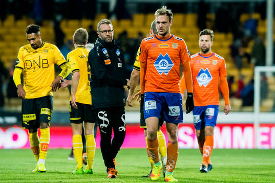 Trond Fredriksen head coach of Aalesund and Athanasios