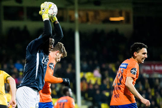 Goalkeeper Arnold Otieno Origi of Lillestrøm