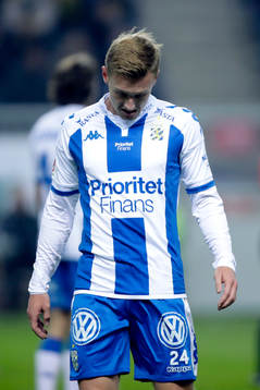 IFK Göteborgs Sebastian Ohlsson deppar