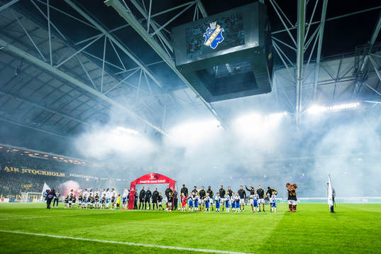 Generell vy över Friends Arena