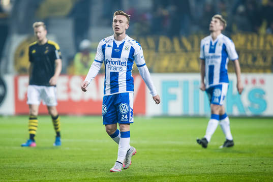 IFK Göteborgs Sebastian Ohlsson deppar