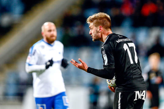 Örebros Johan Mårtensson reagerar