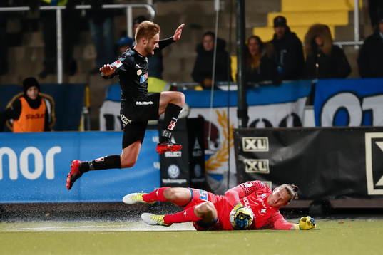 Norrköpings målvakt David Mitov Nilsson