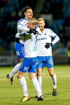 Norrköpings David Moberg Karlsson jublar