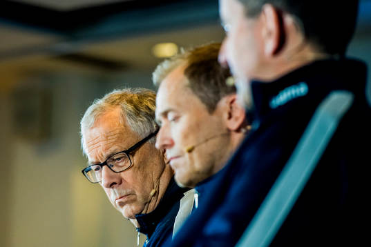 Lars Lagerbäck, head coach of Norway