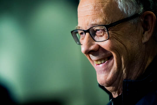 Lars Lagerbäck, head coach of Norway