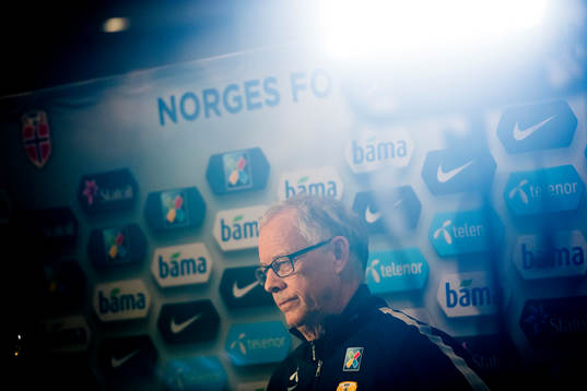 Lars Lagerbäck, head coach of Norway