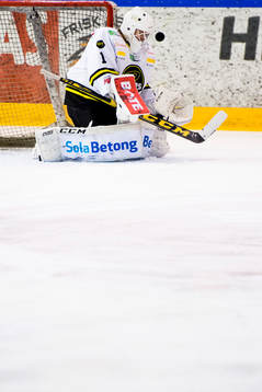 Goaltender Jakob Opsahl of Stavanger Oilers