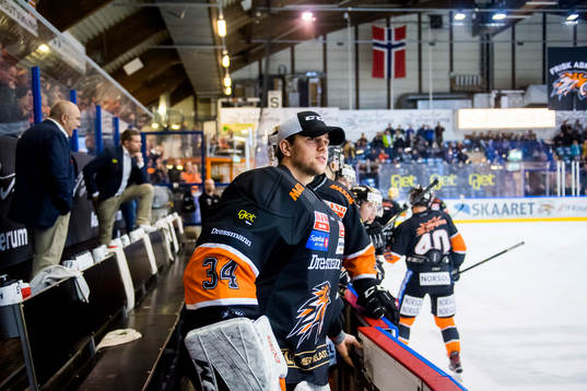 Goaltender Ole Morten Furseth of Frisk Asker