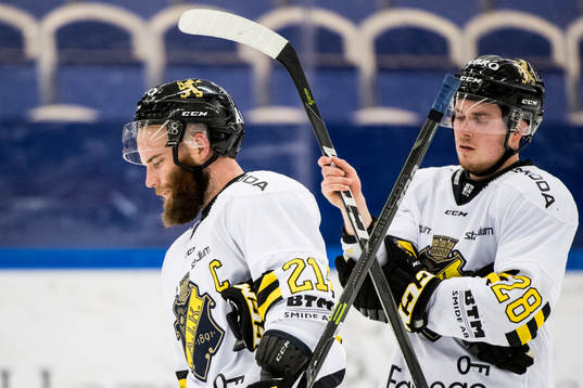 s Christian Sandberg och Jesper Fröden deppar