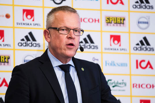 Sveriges förbundskapten Janne Andersson