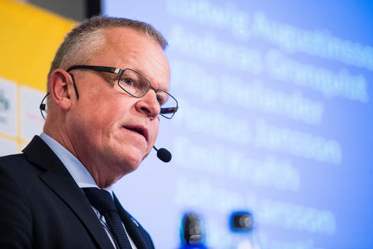 Sveriges förbundskapten Janne Andersson