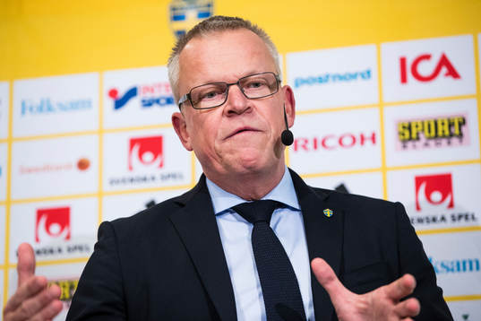 Sveriges förbundskapten Janne Andersson
