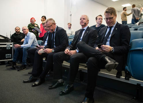 Sveriges förbundskapten Janne Andersson, Roland Nilsson,
