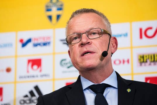 Sveriges förbundskapten Janne Andersson