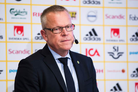 Sveriges förbundskapten Janne Andersson