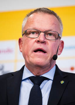 Sveriges förbundskapten Janne Andersson