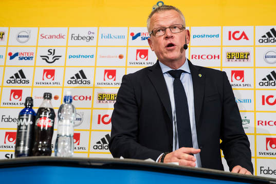Sveriges förbundskapten Janne Andersson