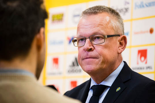 Sveriges förbundskapten Janne Andersson
