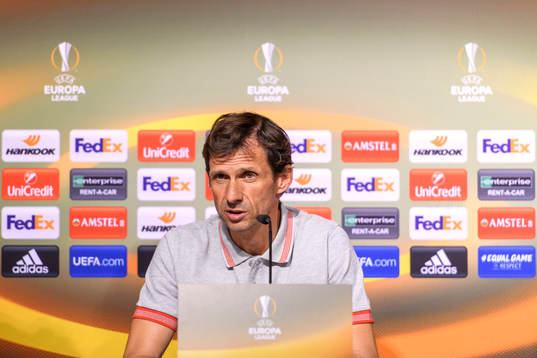 Athletic Bilbaos tränare Jose Angel Ziganda