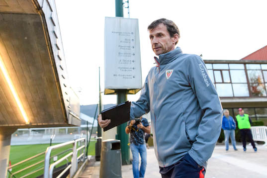 Athletic Bilbaos tränare Jose Angel Ziganda