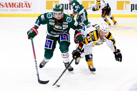 Frölundas Adam Almqvist och Skellefteås Sebastian Ohlsson