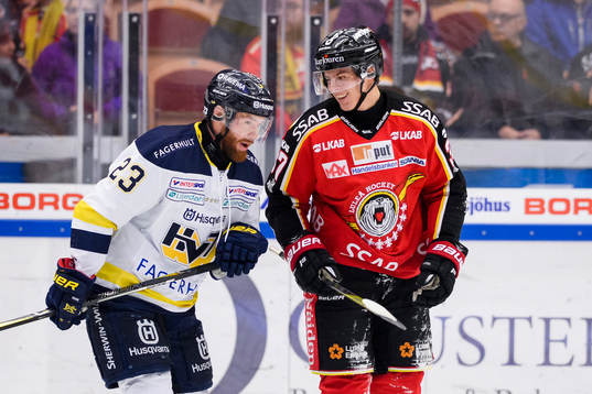 s Robin Figren och Luleås Isac Lundeström