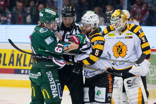 Frölundas Lias Andersson och Skellefteås Anton Öhman
