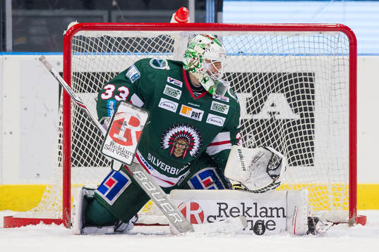 Frölundas målvakt Johan Mattsson